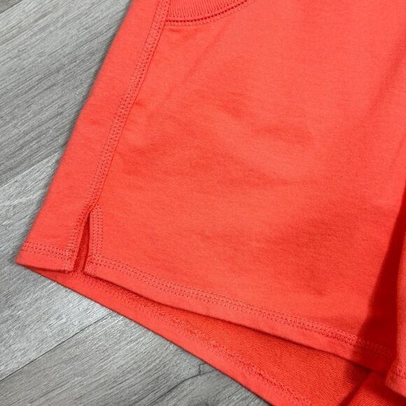 Sonoma Cotton Knit Drawstring Sweat Shorts Coral Orange Small - Picture 6 of 10